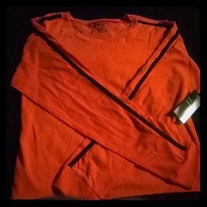 Orange on fire long sleeve